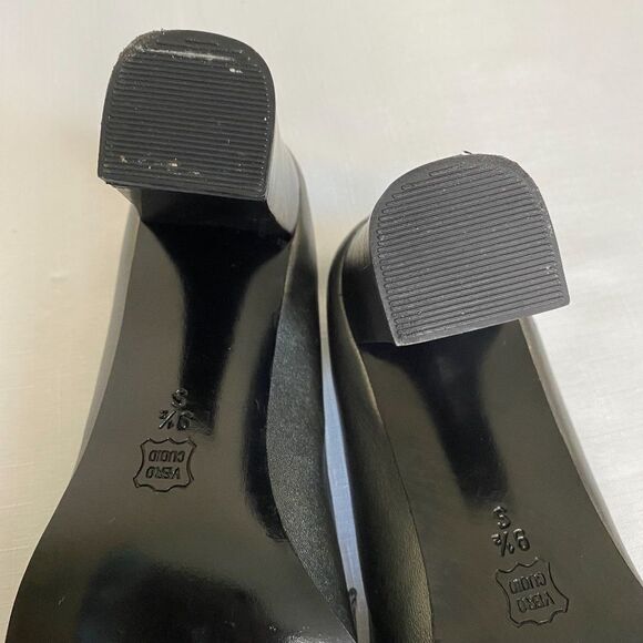 VANELi Pewter colored Square Toe Pump dress shoe size 9.5 - Picture 10 of 12